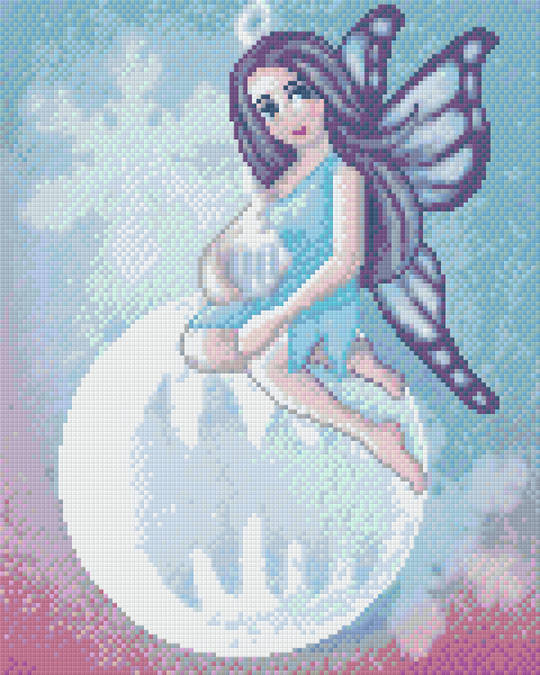 Ice Fairy Nine [9] Baseplate PixelHobby Mini-mosaic Art Kit